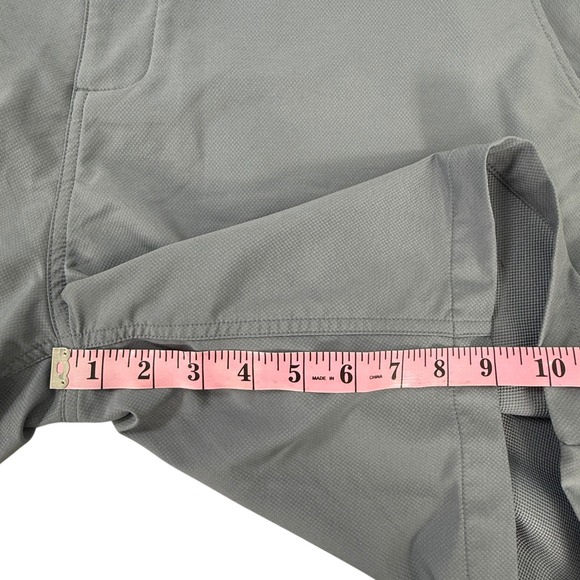 Johnnie-O Mens Cloudbreak Golf Shorts Gray JMSH1070 Size 40 Stretch Performance - Picture 6 of 10